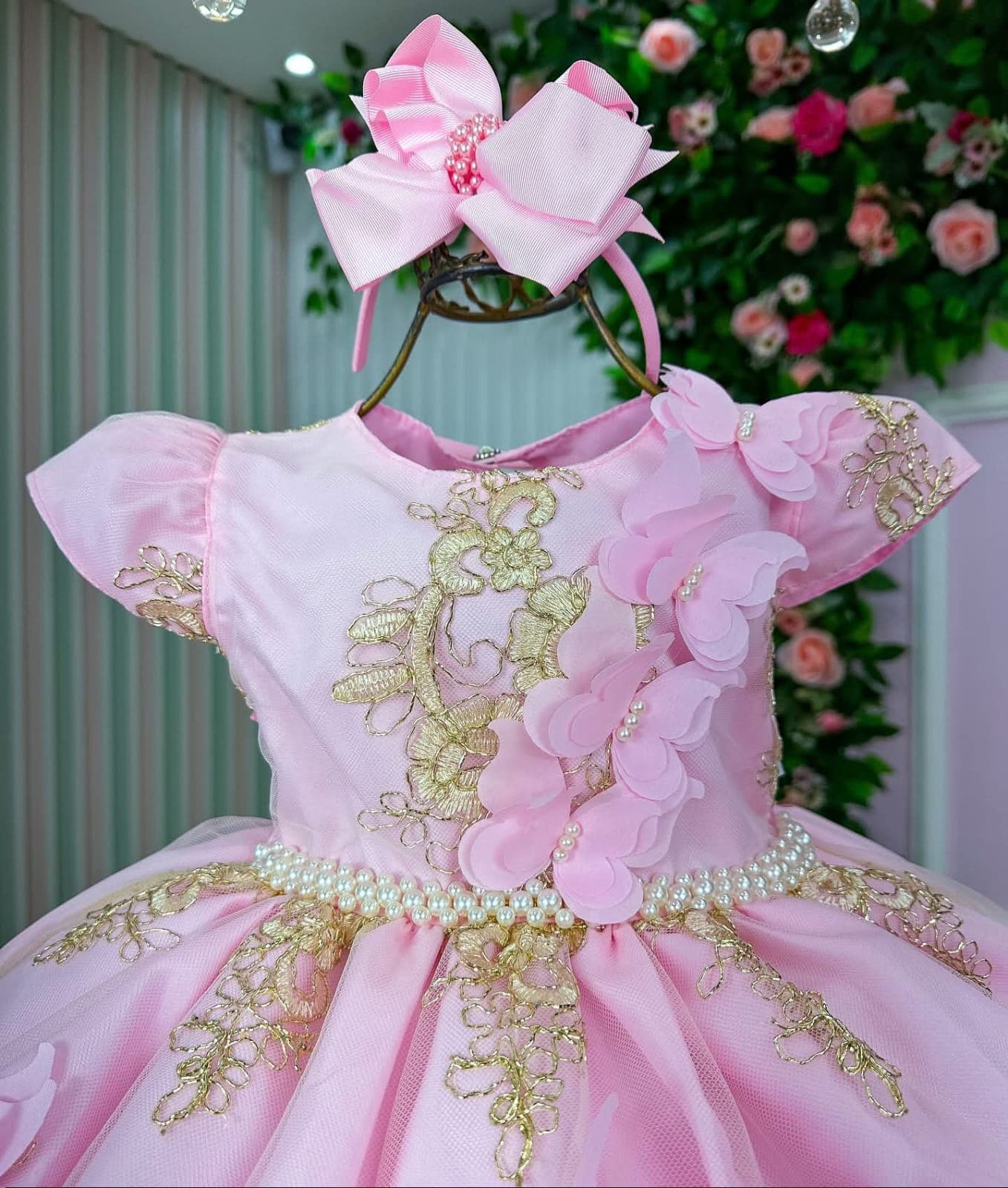 Vestido jardim encantado realeza 