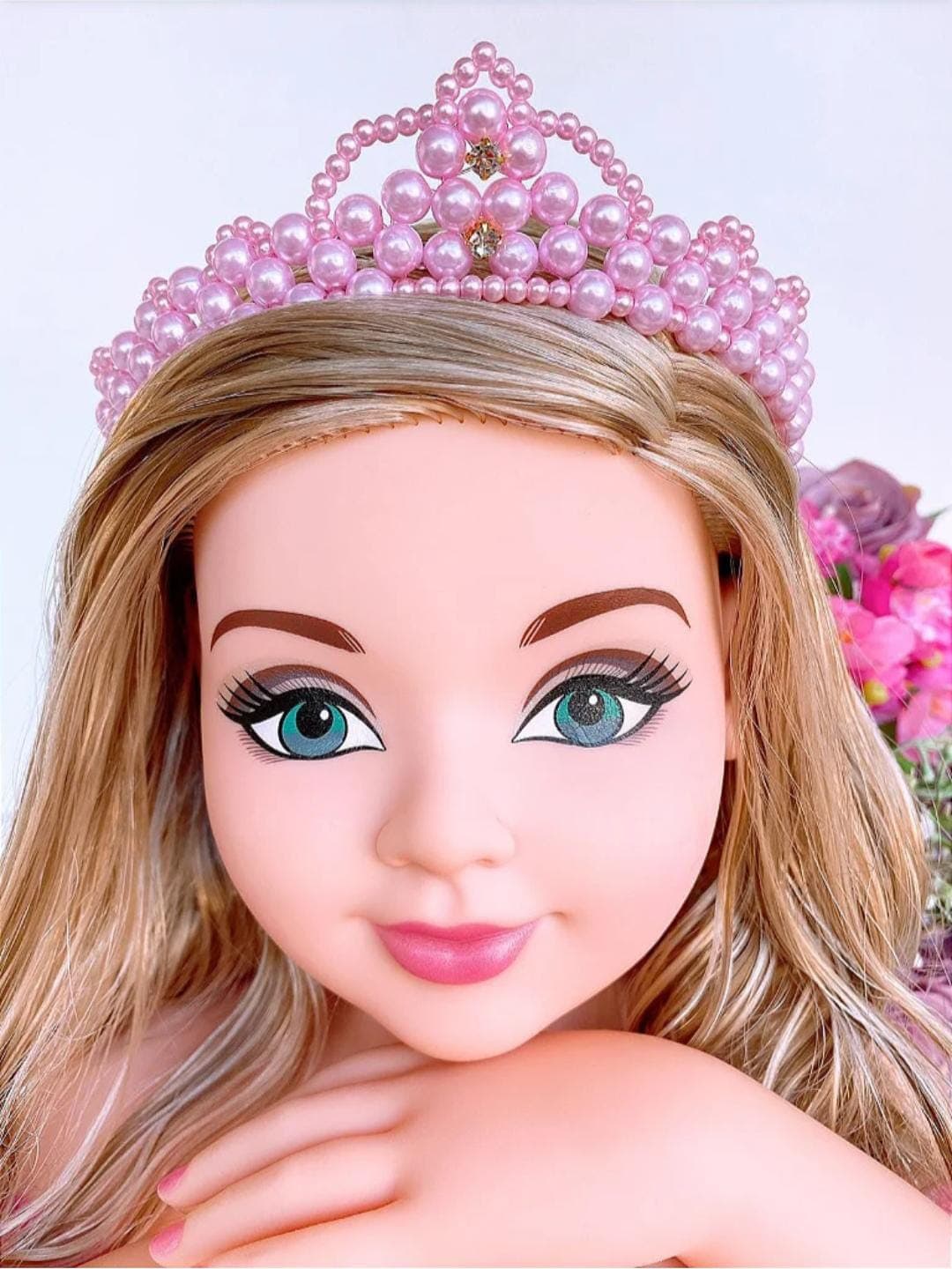 COROA PRINCESA PÉROLAS