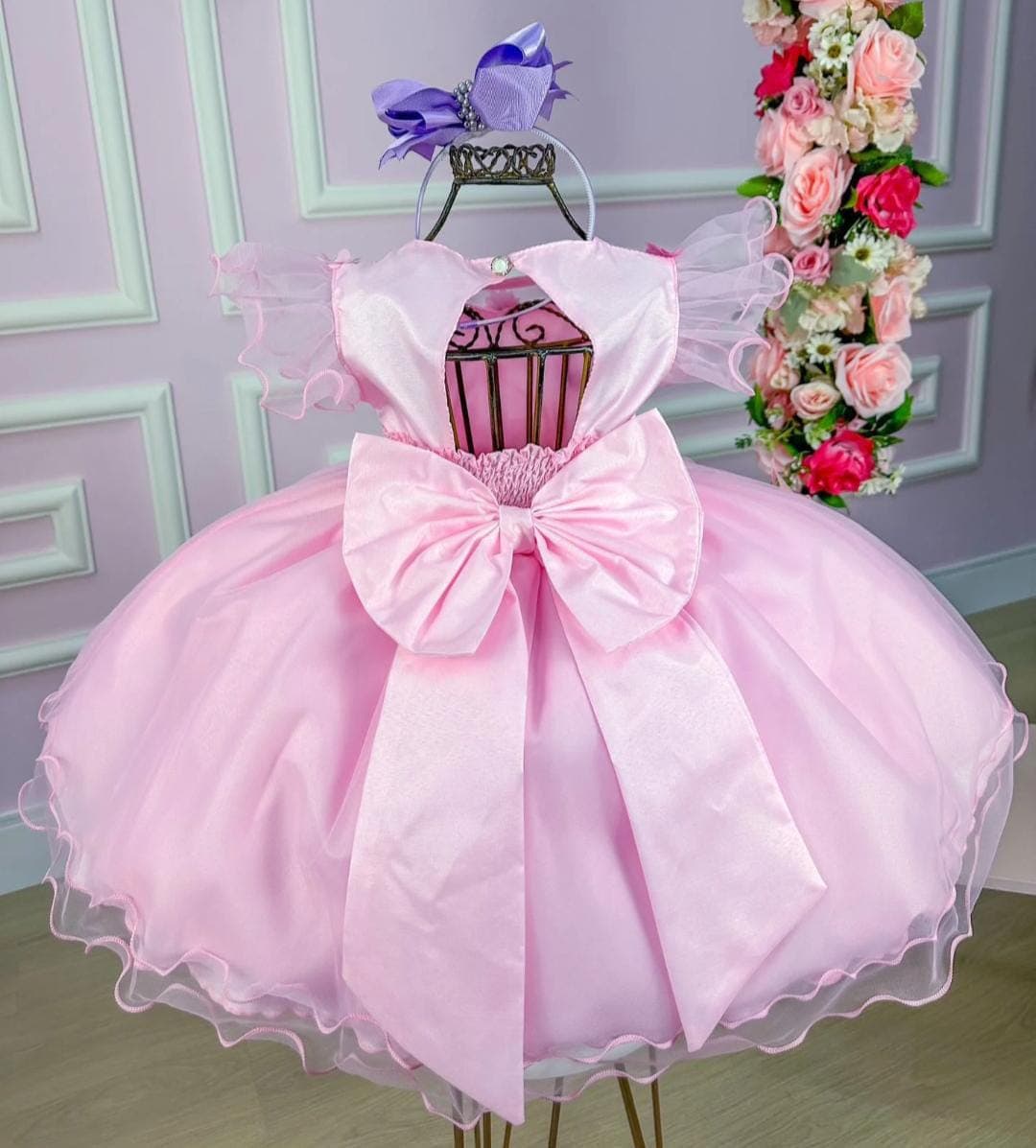 Vestido jardim encantado Borboletas 