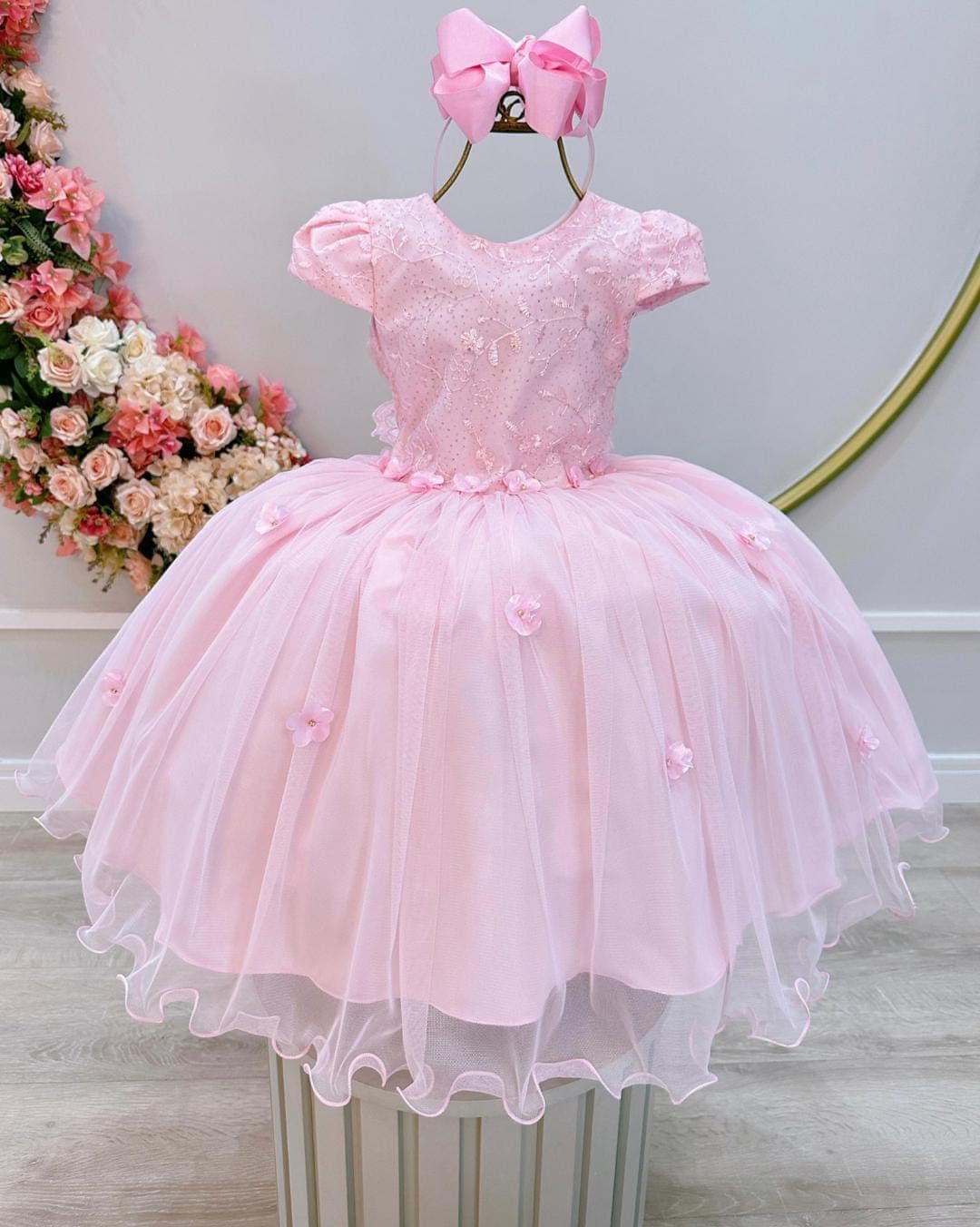 Vestido jardim encantado  borboleta 