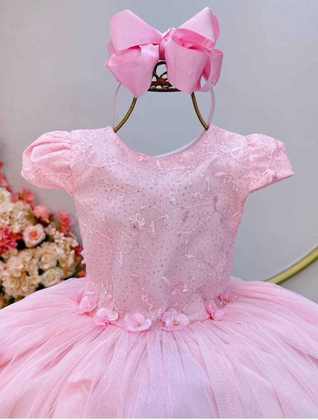 Vestido jardim encantado  borboleta 