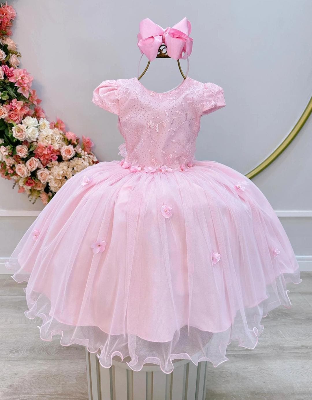 Vestido jardim encantado  borboleta 