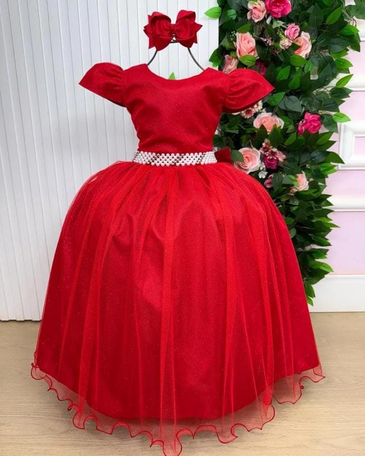 Vestido longo VERMLHO 