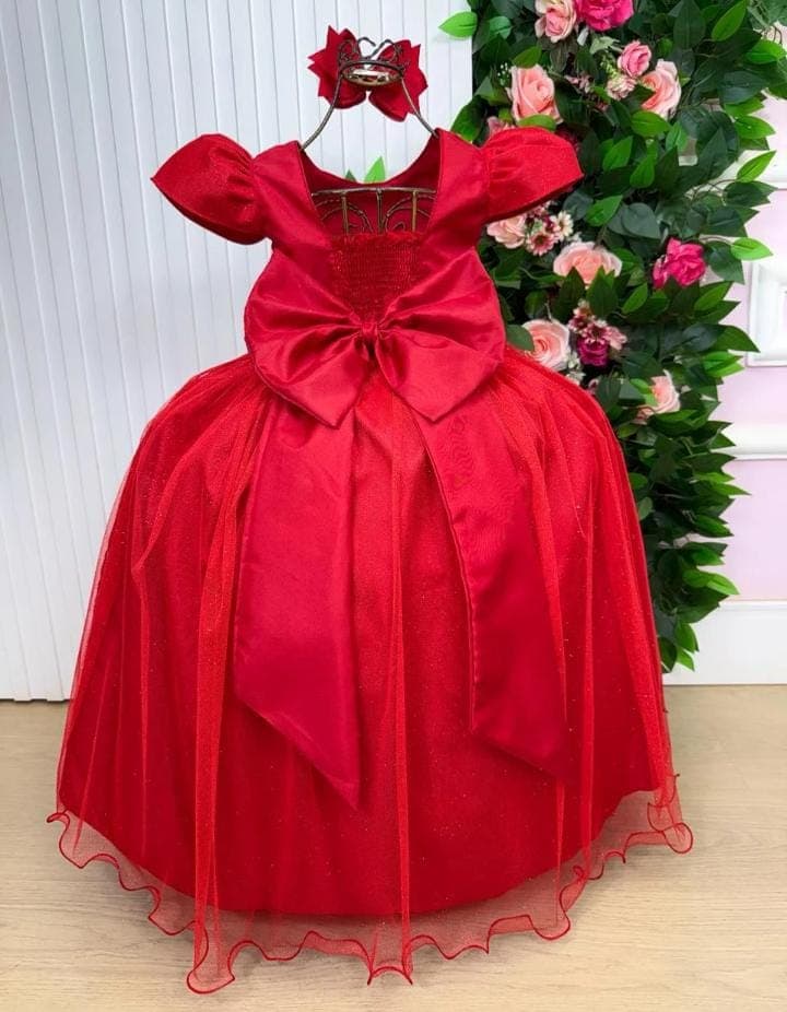 Vestido longo VERMLHO 