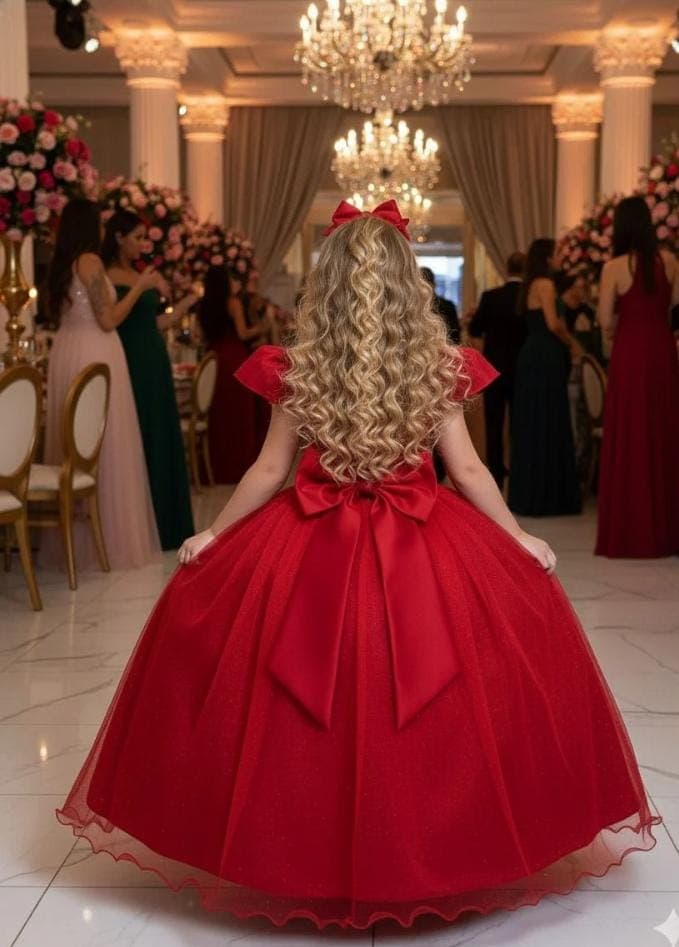 Vestido longo VERMLHO 