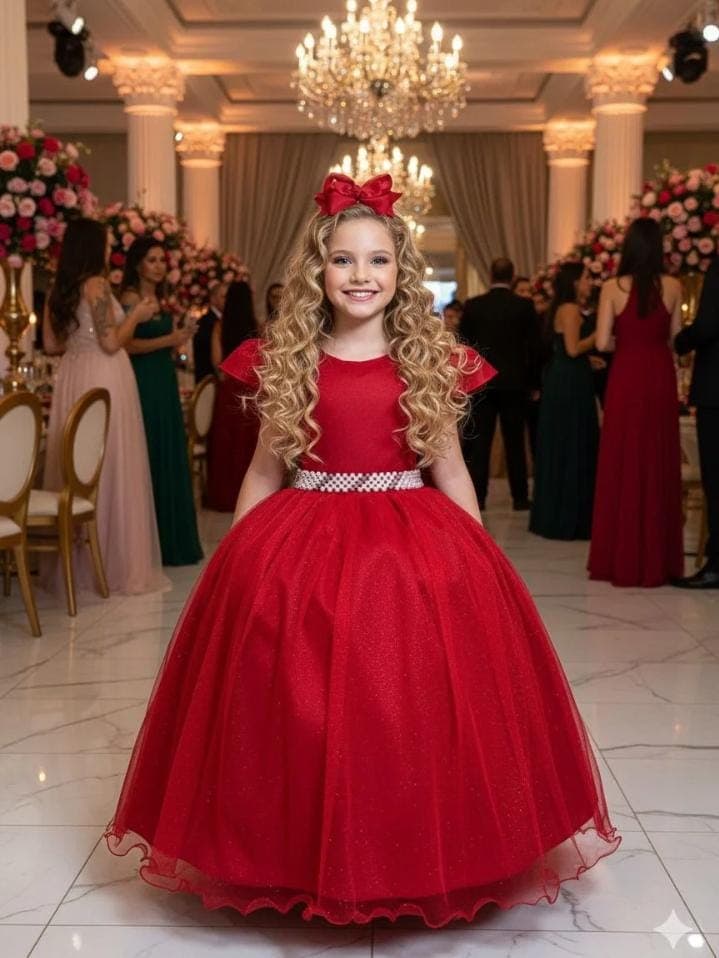 Vestido longo VERMLHO 