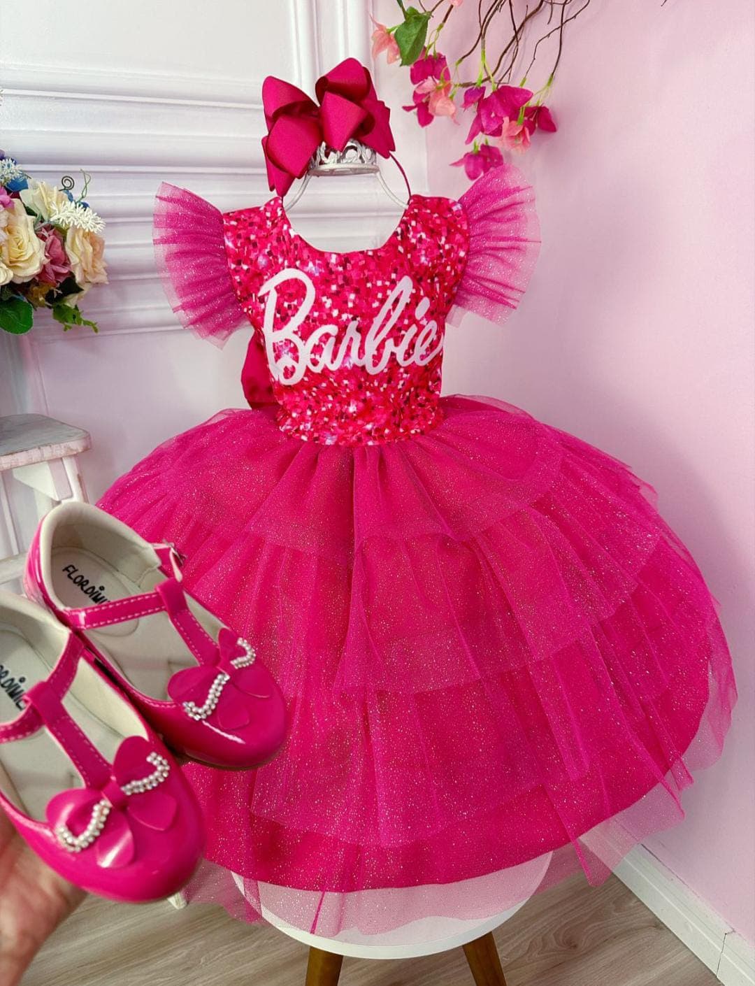 VESTIDO BARBIE PINK