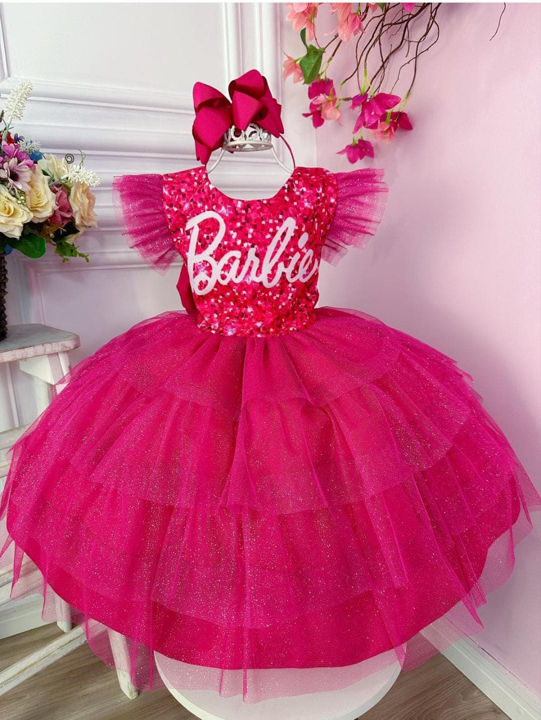 VESTIDO BARBIE PINK