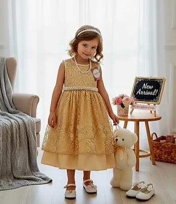 Vestido dourado 