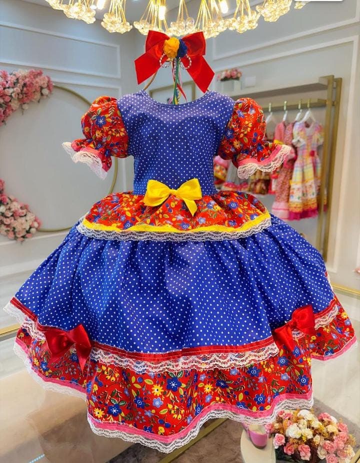 Vestido juvenil junino