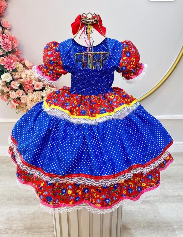 Vestido juvenil junino