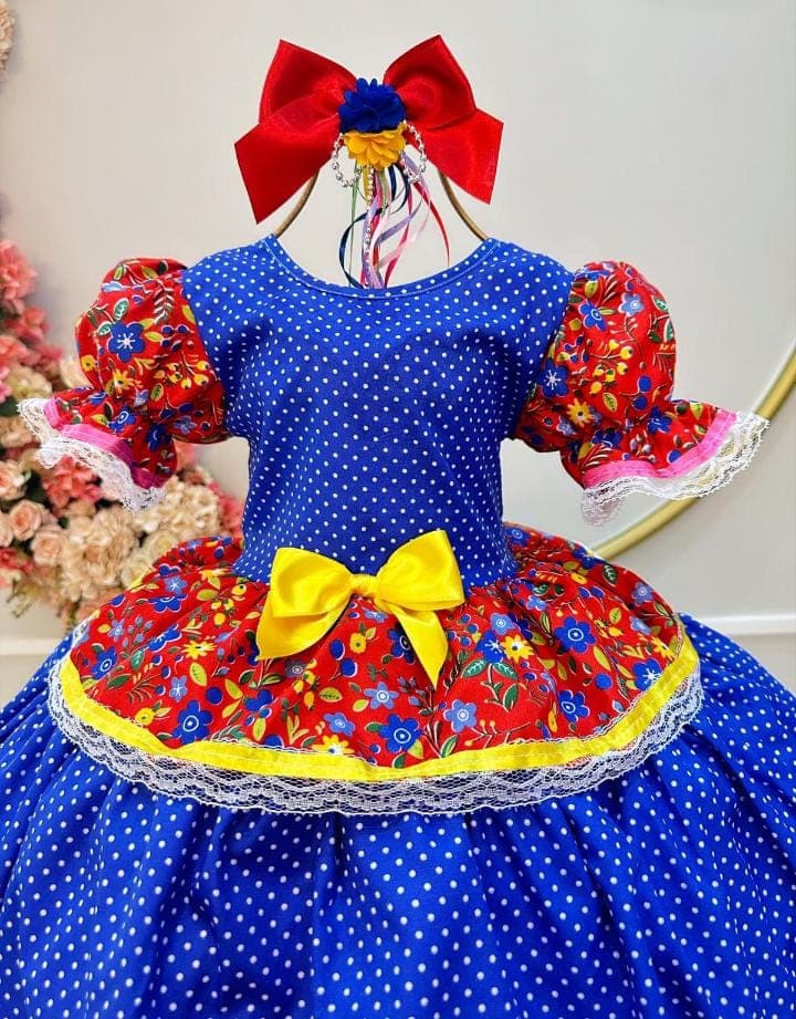 Vestido juvenil junino