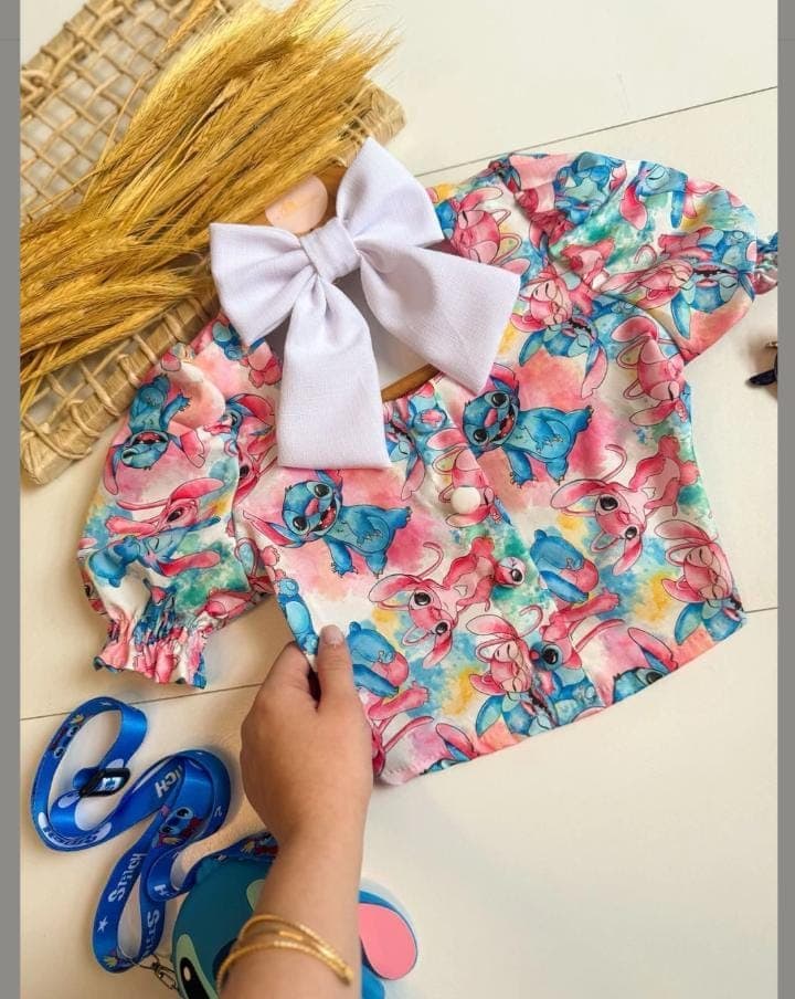 Conjunto infantil STITCH