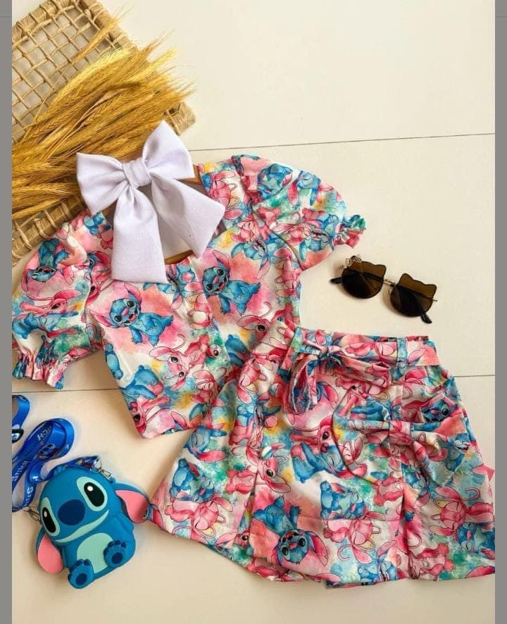Conjunto infantil STITCH