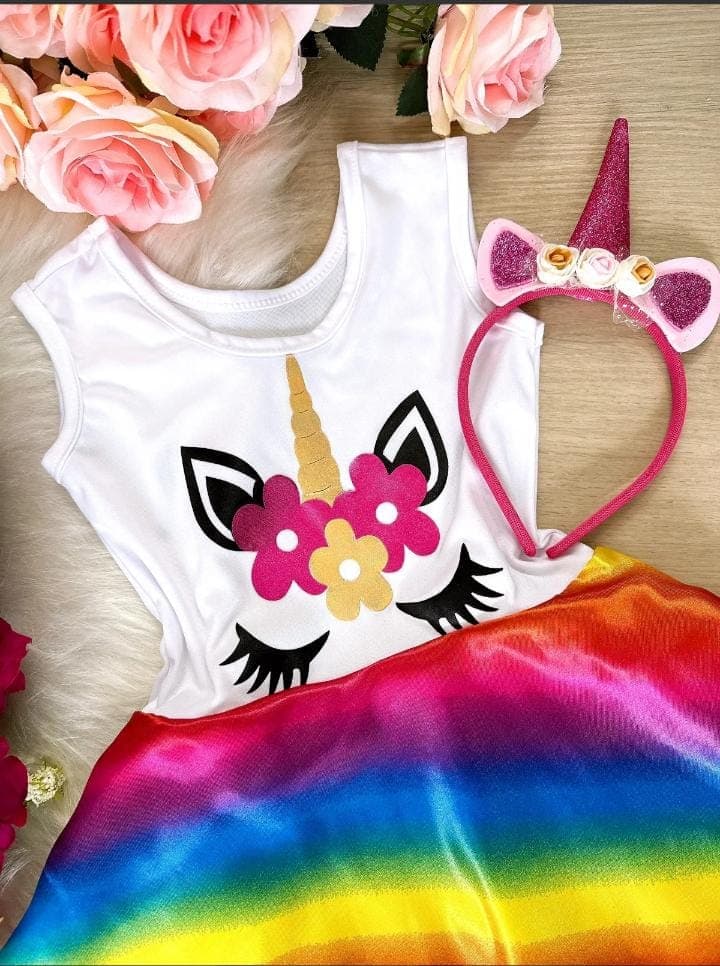 Fantasia unicornio cores variadas