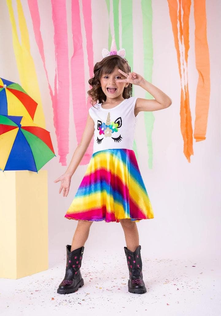 Fantasia unicornio cores variadas