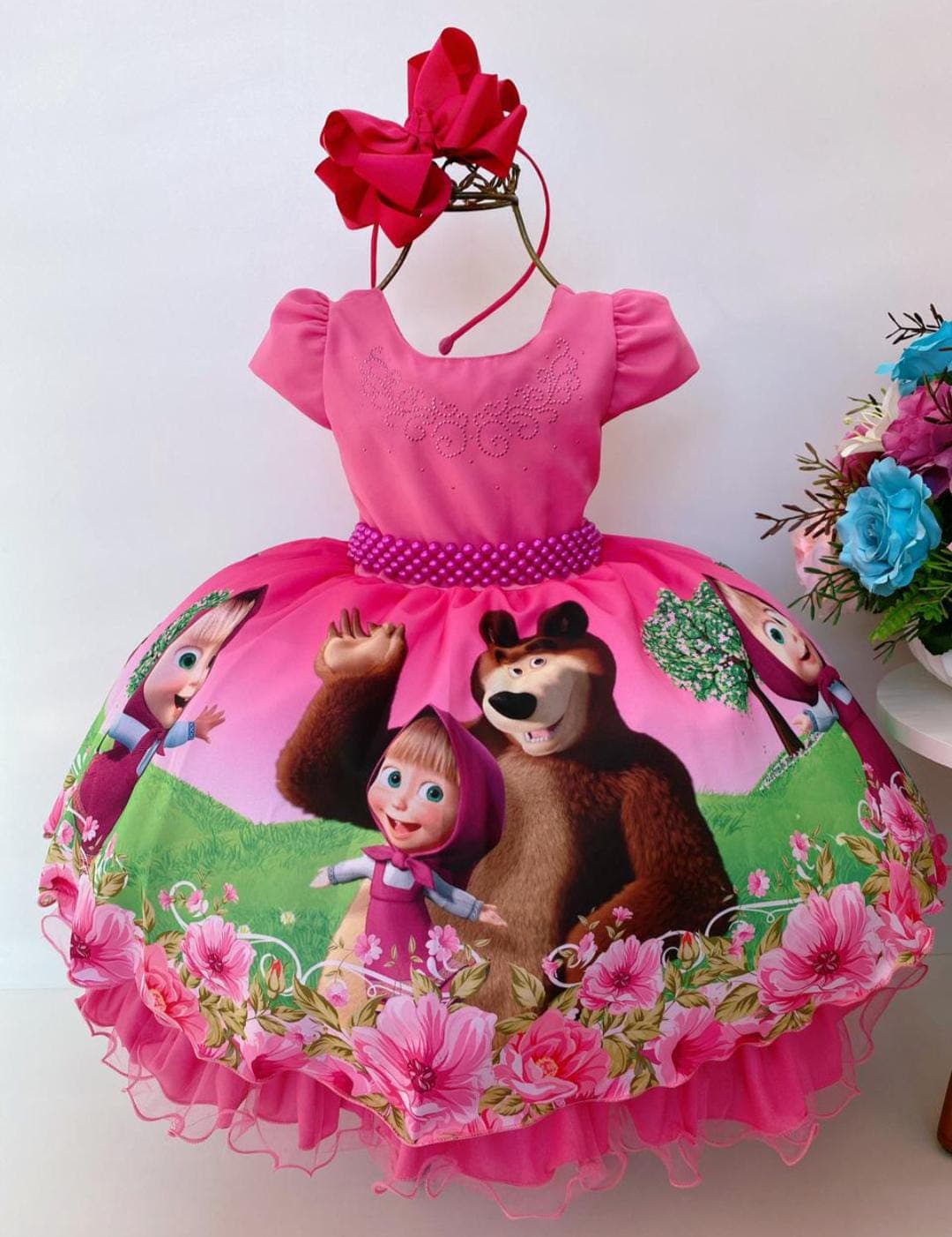 Vestido MASHA E O URSO 