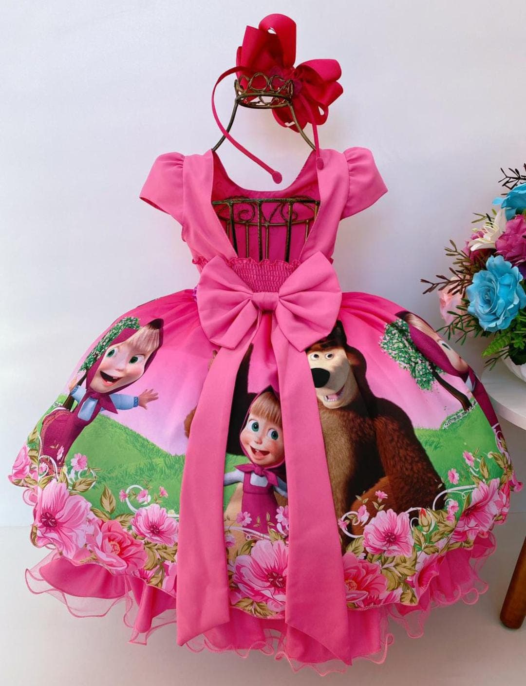 Vestido MASHA E O URSO 
