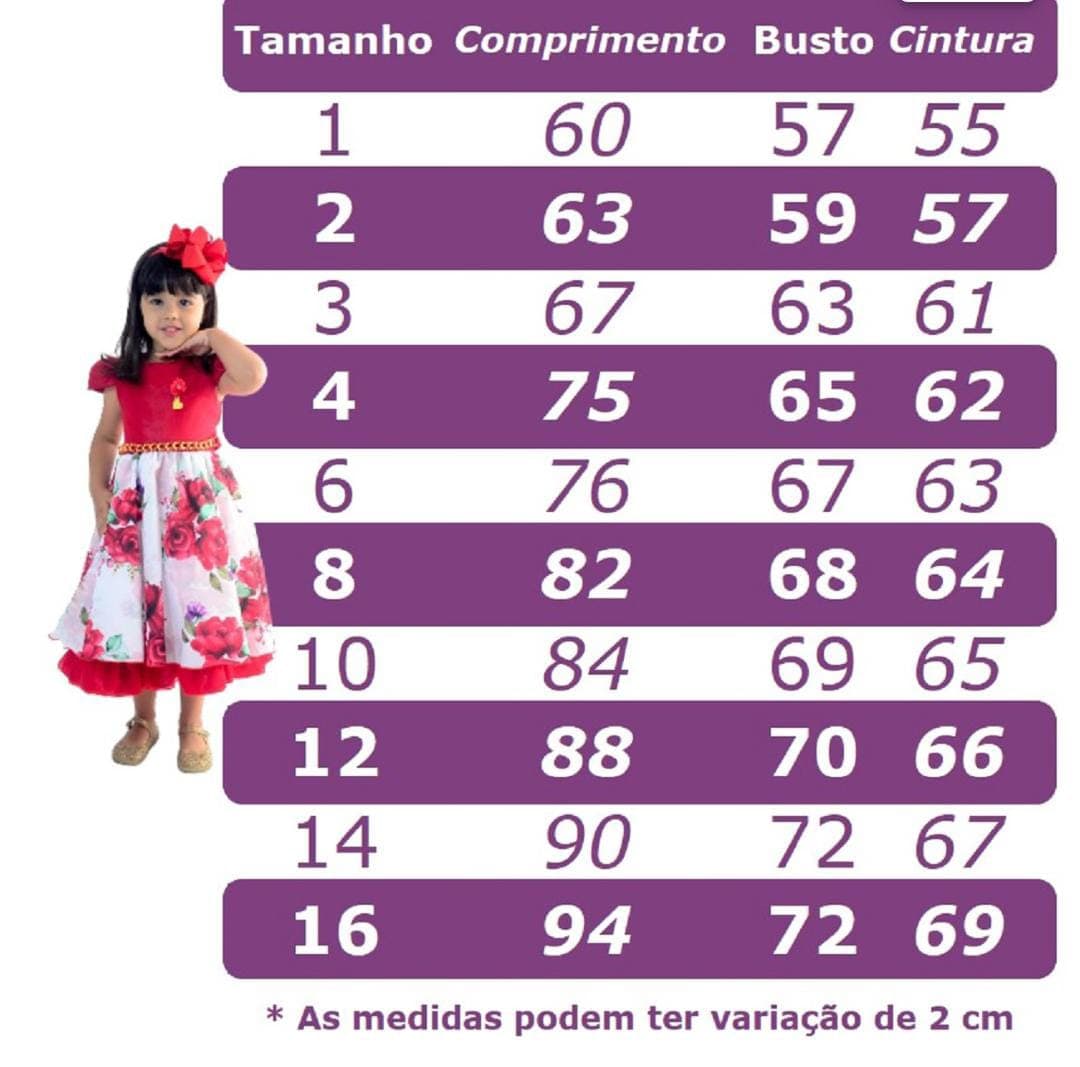 Vestido Infantil Floral Rosa Claro Pérolas e Strass Luxo