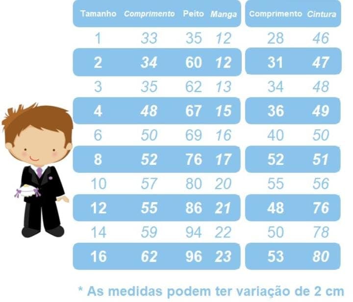 Conjunto Social Camisa Short Gravata e Susp. Azul